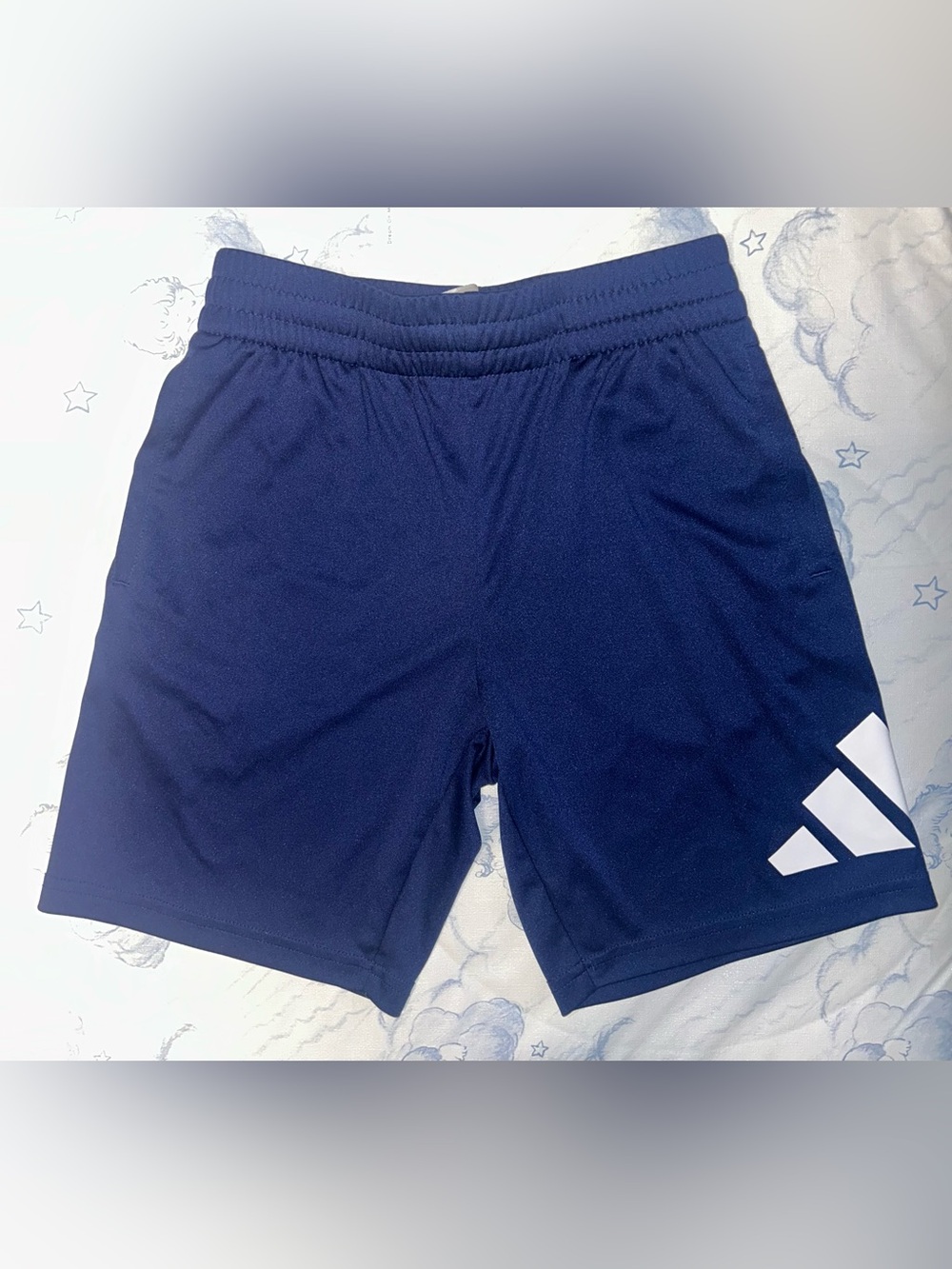 adidas Navy Athletic Training Shorts
